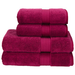 Christy Supreme Hygro Towels Raspberry